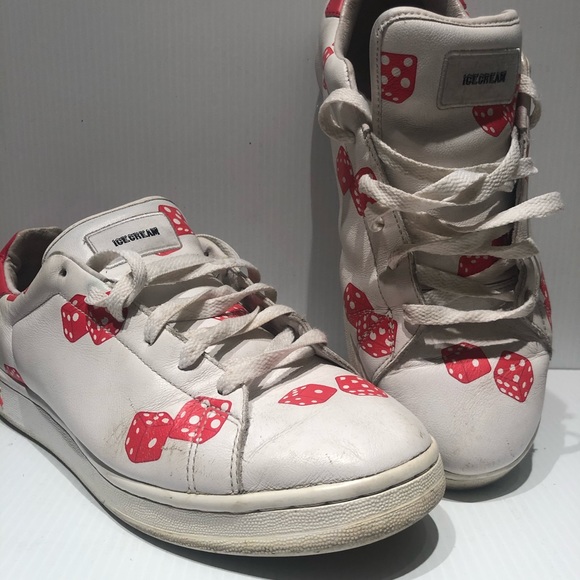 Reebok Other - Ice Cream Reebok Red Dice size 9.5 Pharrell